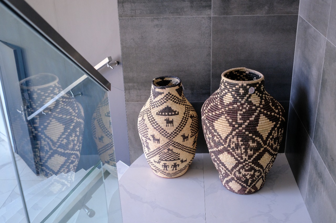 HAND WOVEN PIMA BOTTLE BASKETS (NDDU)